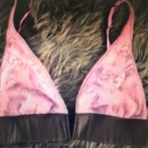 FREE PEOPLE BRALETTE WITH LACE.